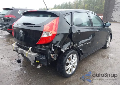 2013 Hyundai Accent Se из США, поврежденный, VIN KMHCU5AE9DU087027